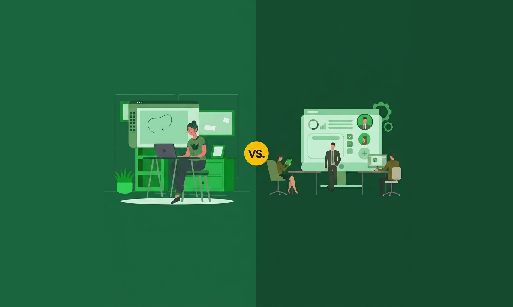 Programador Freelance vs. Agencia de Software